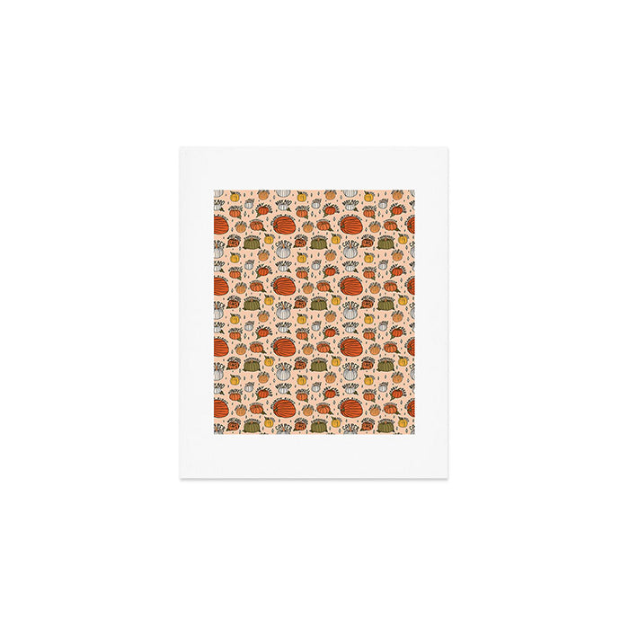 Types of Pumpkins Print Art Print Gallery Image 1