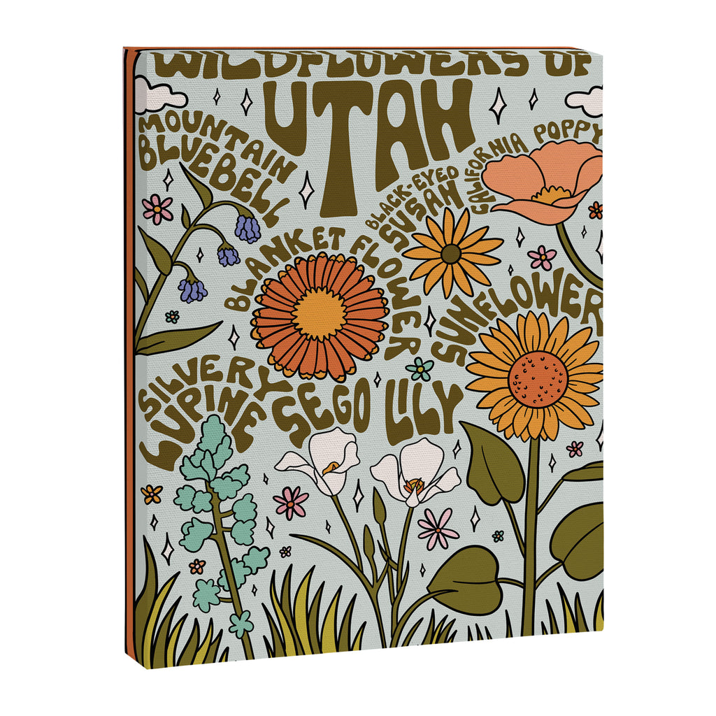 Utah Wildflowers Canvas Print Gallery Image 8