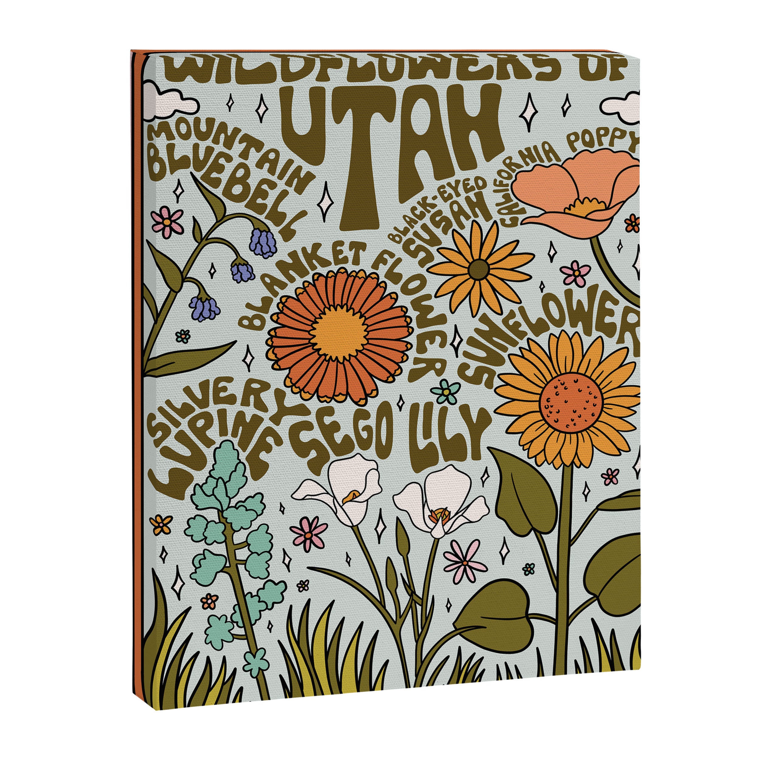 Utah Wildflowers Canvas Print Gallery Image 8