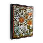Utah Wildflowers Framed Canvas Print Gallery Image 2