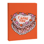 Valentine Cake Canvas Print Gallery Image 8