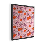 Valentine Cherry Print Framed Canvas Print Gallery Image 2