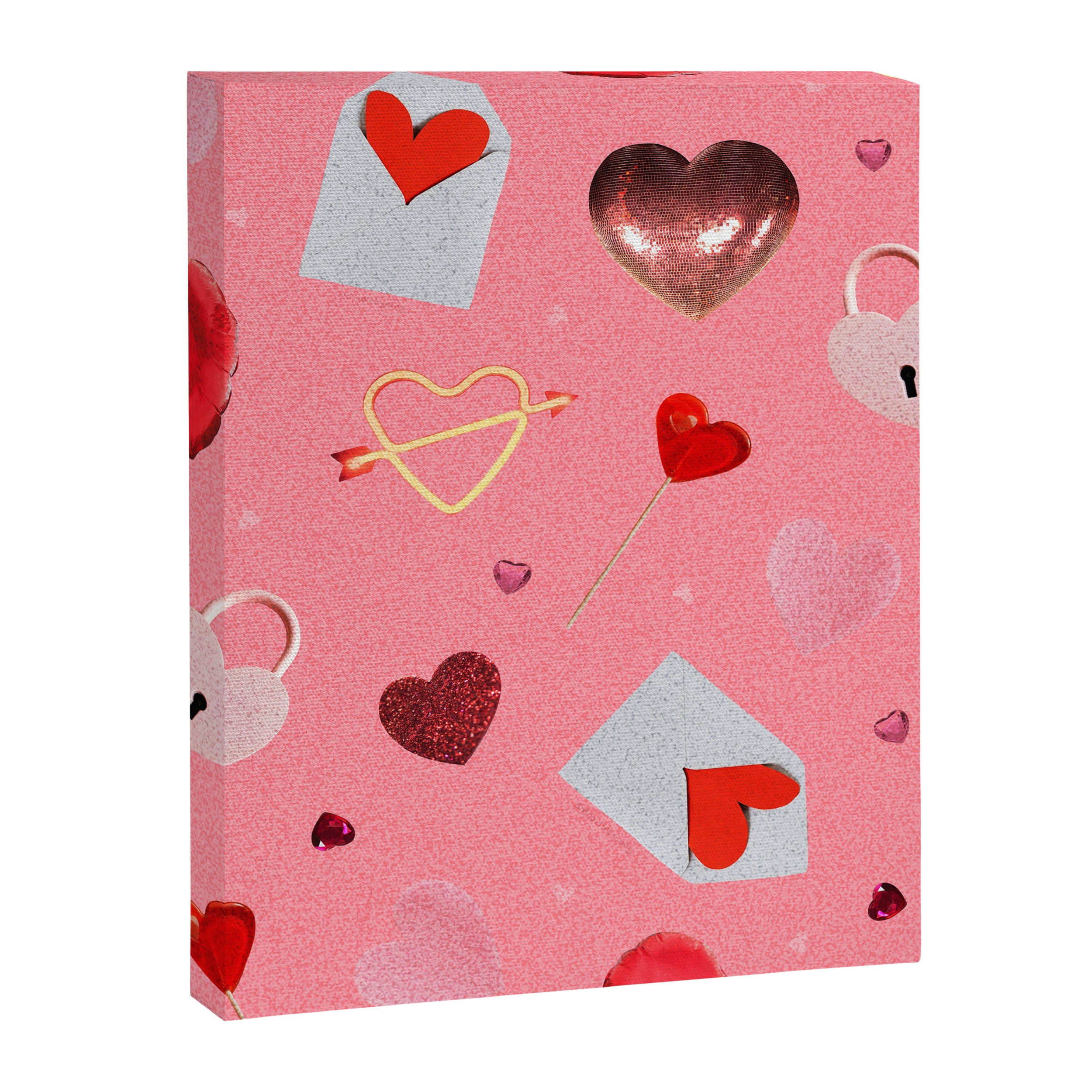 Valentine Collage Print Canvas Print Gallery Image 8