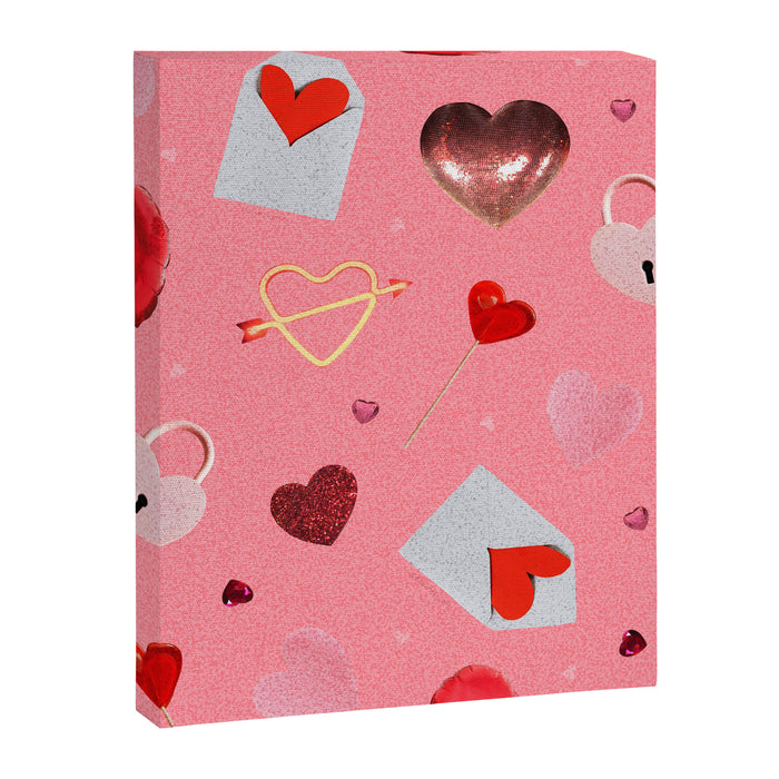Valentine Collage Print Canvas Print Gallery Image 1
