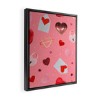 Valentine Collage Print Framed Canvas Print Gallery Image 2
