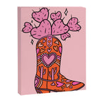 Valentine Cowboy Boot Canvas Print Gallery Image 8