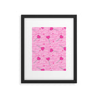 Valentine Lollipop Print Framed Art Print Gallery Image 6