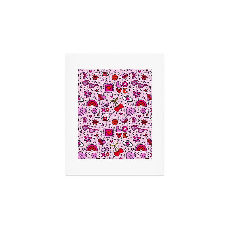 Valentine Print Art Print Gallery Image 1