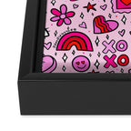Valentine Print Framed Canvas Print Gallery Image 3