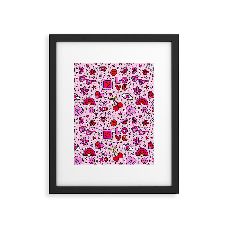 Valentine Print Framed Art Print Gallery Image 6