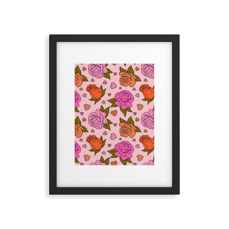 Valentine Roses Framed Art Print Gallery Image 6