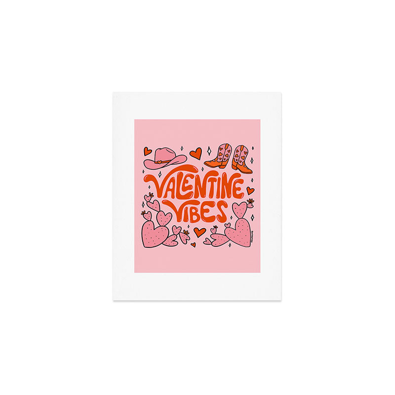 Valentine Vibes Art Print Gallery Image 1