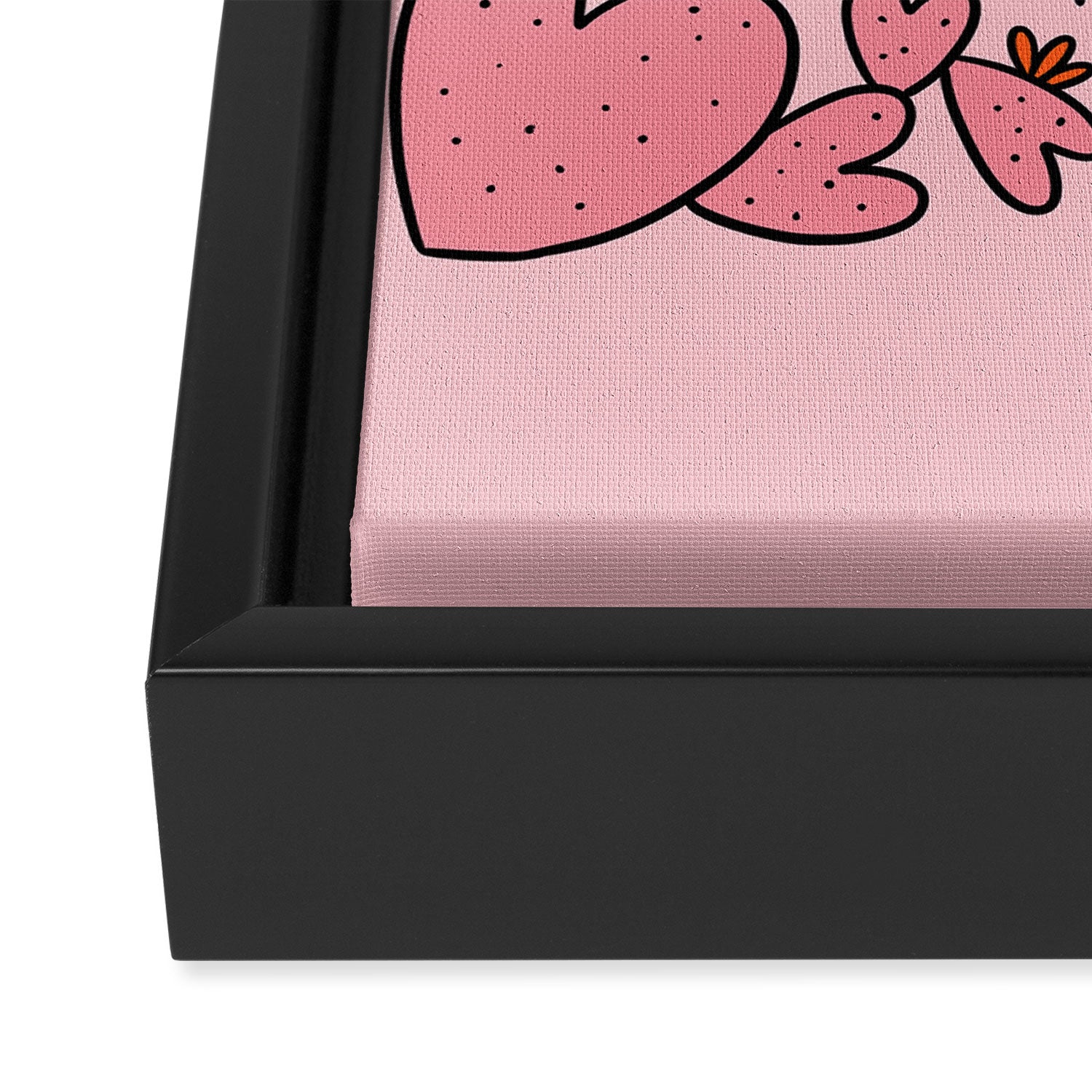 Valentine Vibes Framed Canvas Print Gallery Image 3