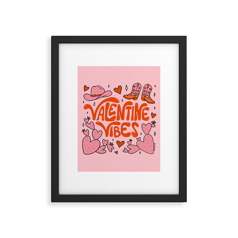Valentine Vibes Framed Art Print Gallery Image 6