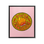 Vegan Queso Connoisseur Framed Canvas Print Gallery Image 8