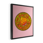 Vegan Queso Connoisseur Framed Canvas Print Gallery Image 2