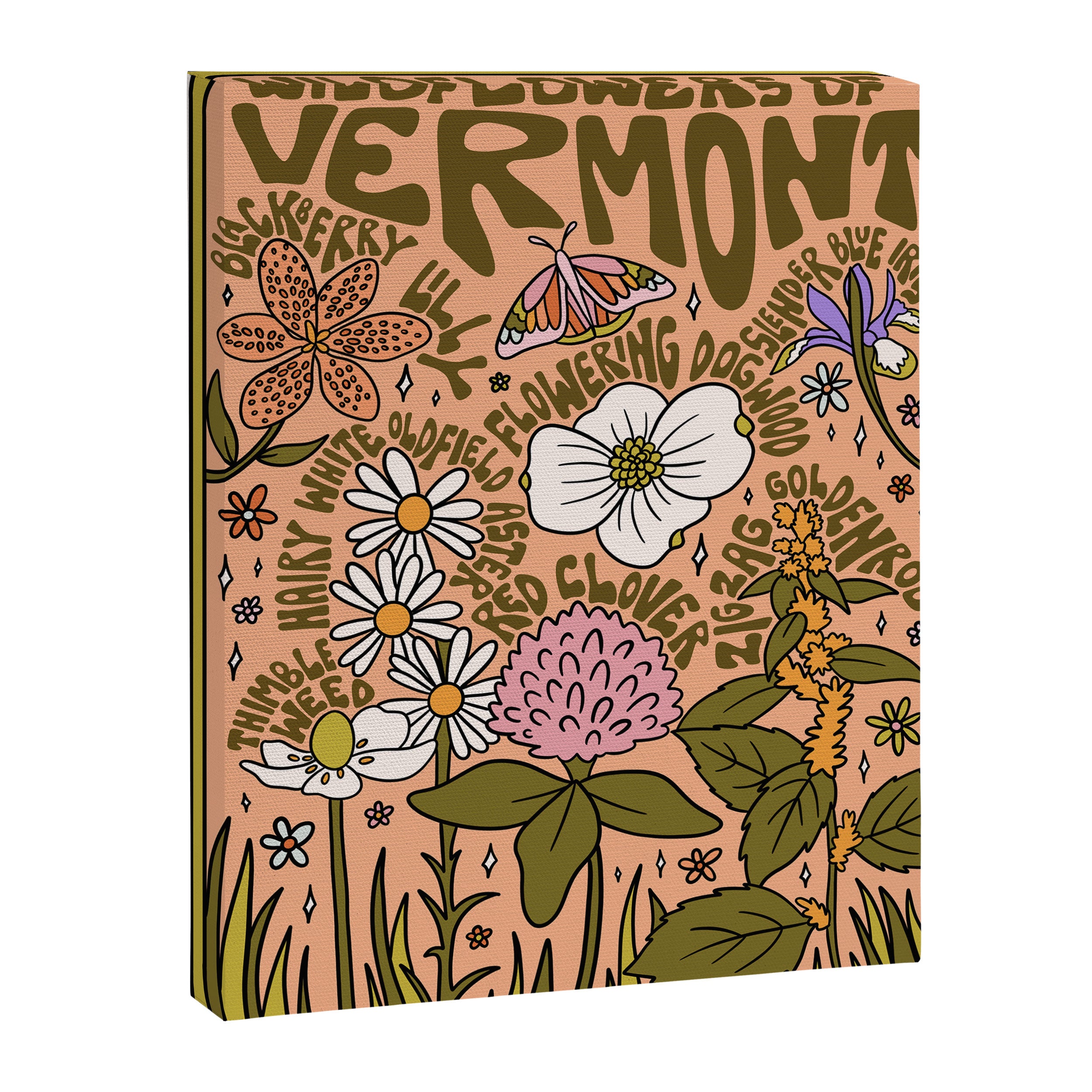 Vermont Wildflowers Canvas Print Gallery Image 8