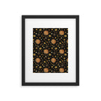 Vintage Collage Print in Black Framed Art Print Gallery Image 6
