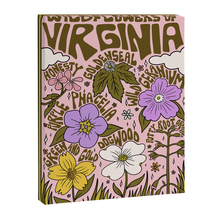 Virginia Wildflowers Canvas Print Gallery Image 1