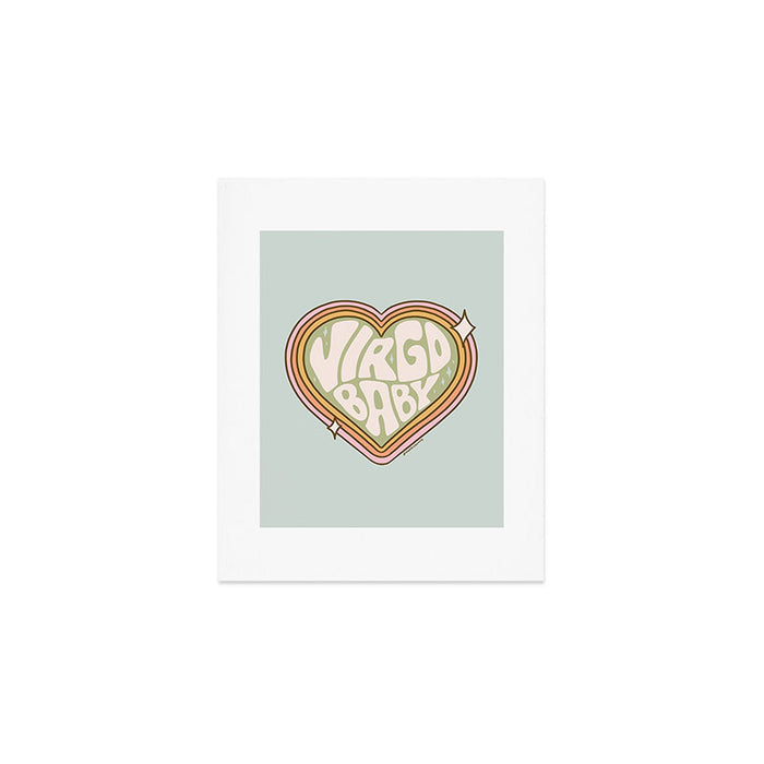 Virgo Baby Art Print Gallery Image 1