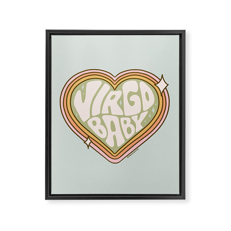 Virgo Baby Framed Canvas Print Gallery Image 8