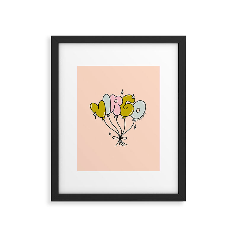 Virgo Balloons Framed Art Print Gallery Image 6