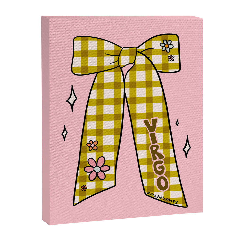 Virgo Bow Canvas Print Gallery Image 8