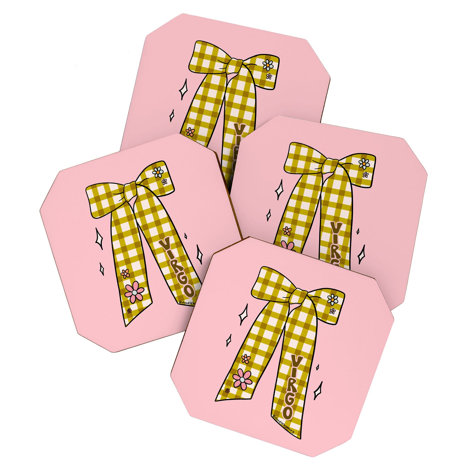 Virgo Bow Coaster Gallery Image 1