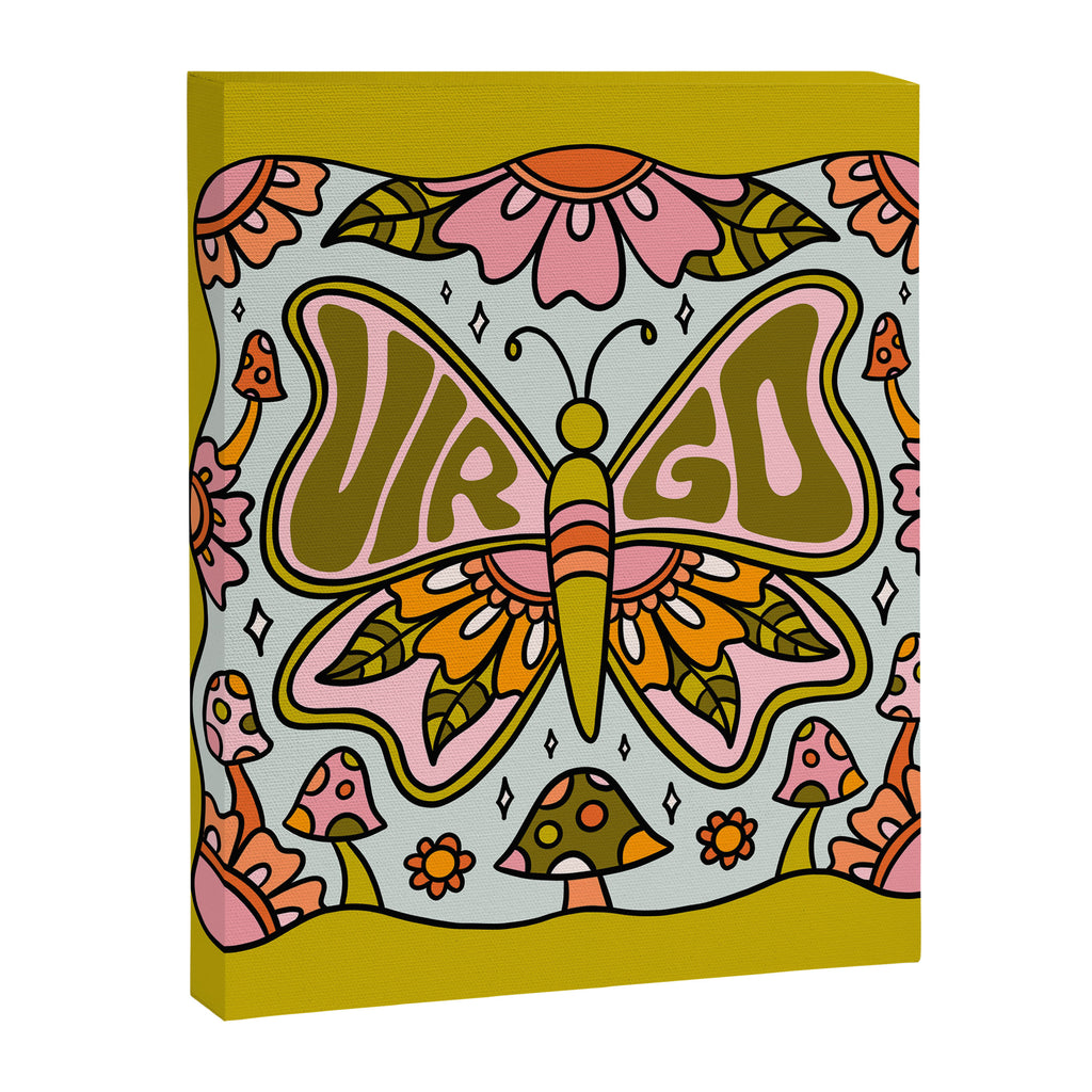 Virgo Butterfly Canvas Print Gallery Image 8