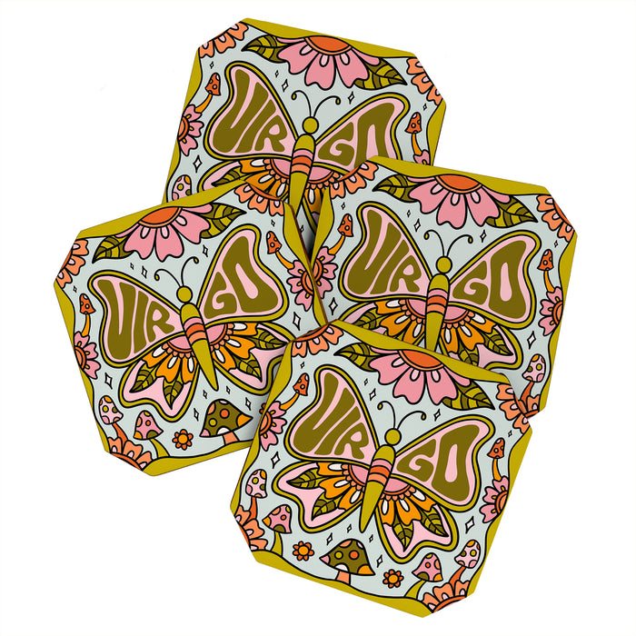 Virgo Butterfly Coaster Gallery Image 1