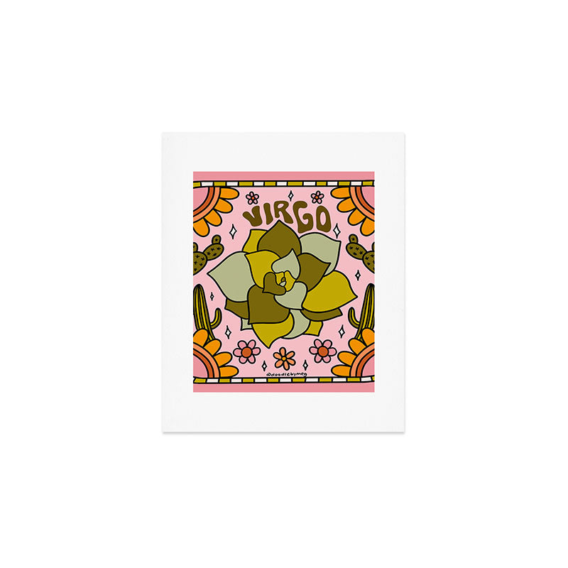 Virgo Cactus Art Print Gallery Image 1