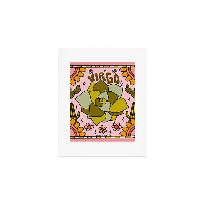 Virgo Cactus Art Print Gallery Image 1