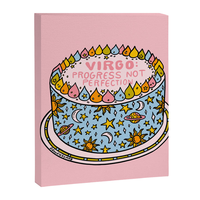 Virgo Cake Canvas Print Gallery Image 1