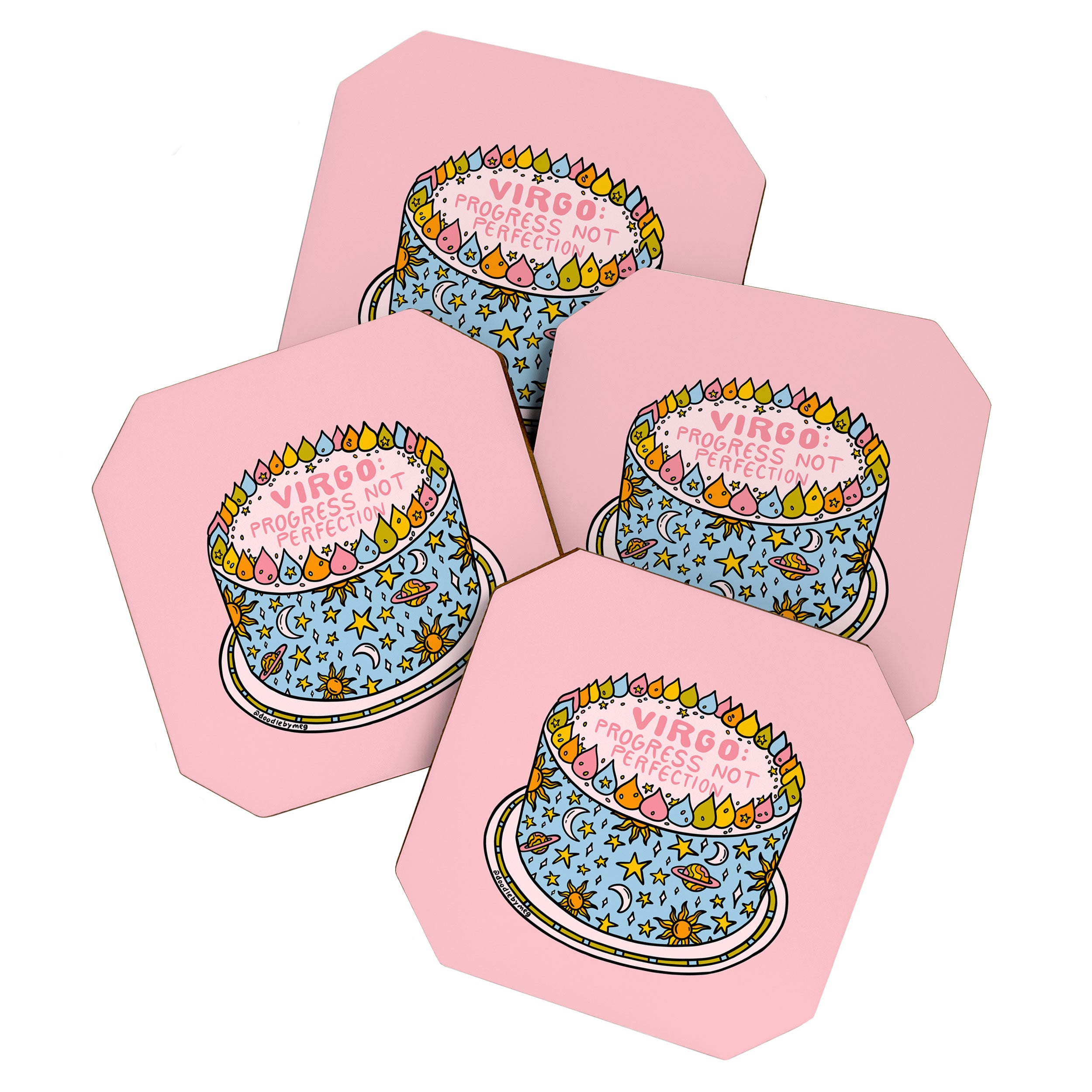 Virgo Cake Coaster Gallery Image 1