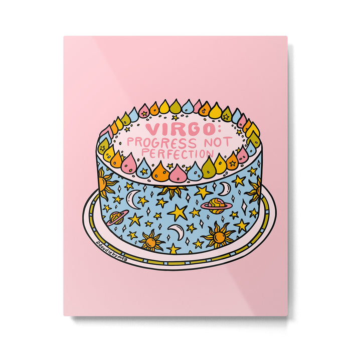 Virgo Cake Metal Print Gallery Image 1