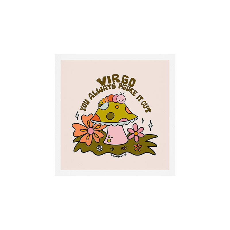 Virgo Caterpillar Art Print Gallery Image 1