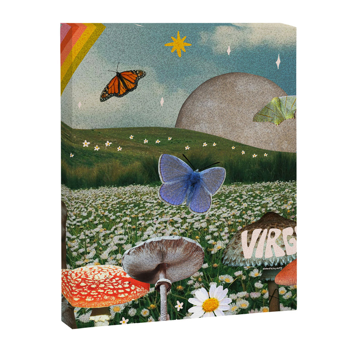 Virgo Collage Canvas Print Gallery Image 1