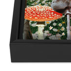 Virgo Collage Framed Canvas Print Gallery Image 3