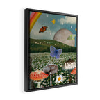 Virgo Collage Framed Canvas Print Gallery Image 2