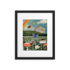 Virgo Collage Framed Art Print Gallery Image 6