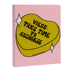 Virgo Conversation Heart Canvas Print Gallery Image 8