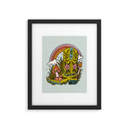 Virgo Cowboy Boot Framed Art Print Gallery Image 4