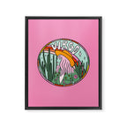 Virgo Cowgirl Framed Canvas Print Gallery Image 8