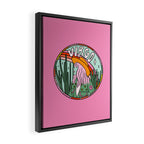 Virgo Cowgirl Framed Canvas Print Gallery Image 2