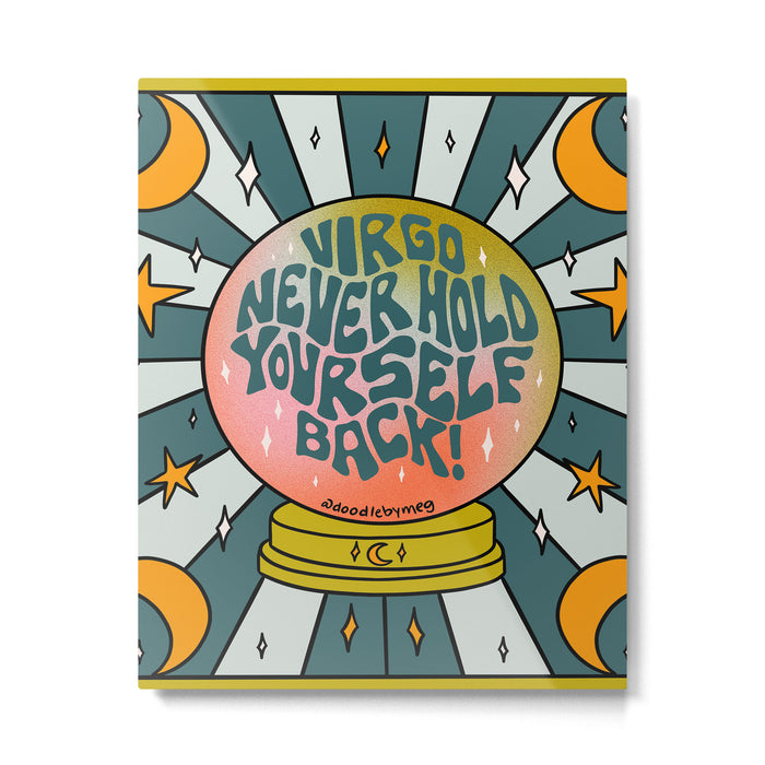 Virgo Crystal Ball Metal Print Gallery Image 1