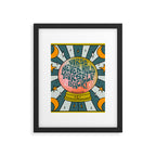 Virgo Crystal Ball Framed Art Print Gallery Image 6