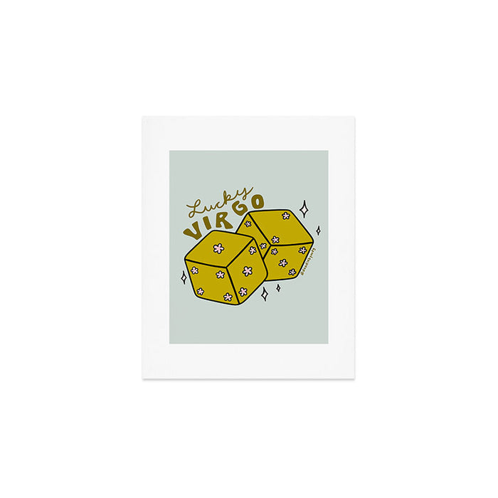 Virgo Dice Art Print Gallery Image 1