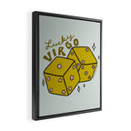Virgo Dice Framed Canvas Print Gallery Image 2