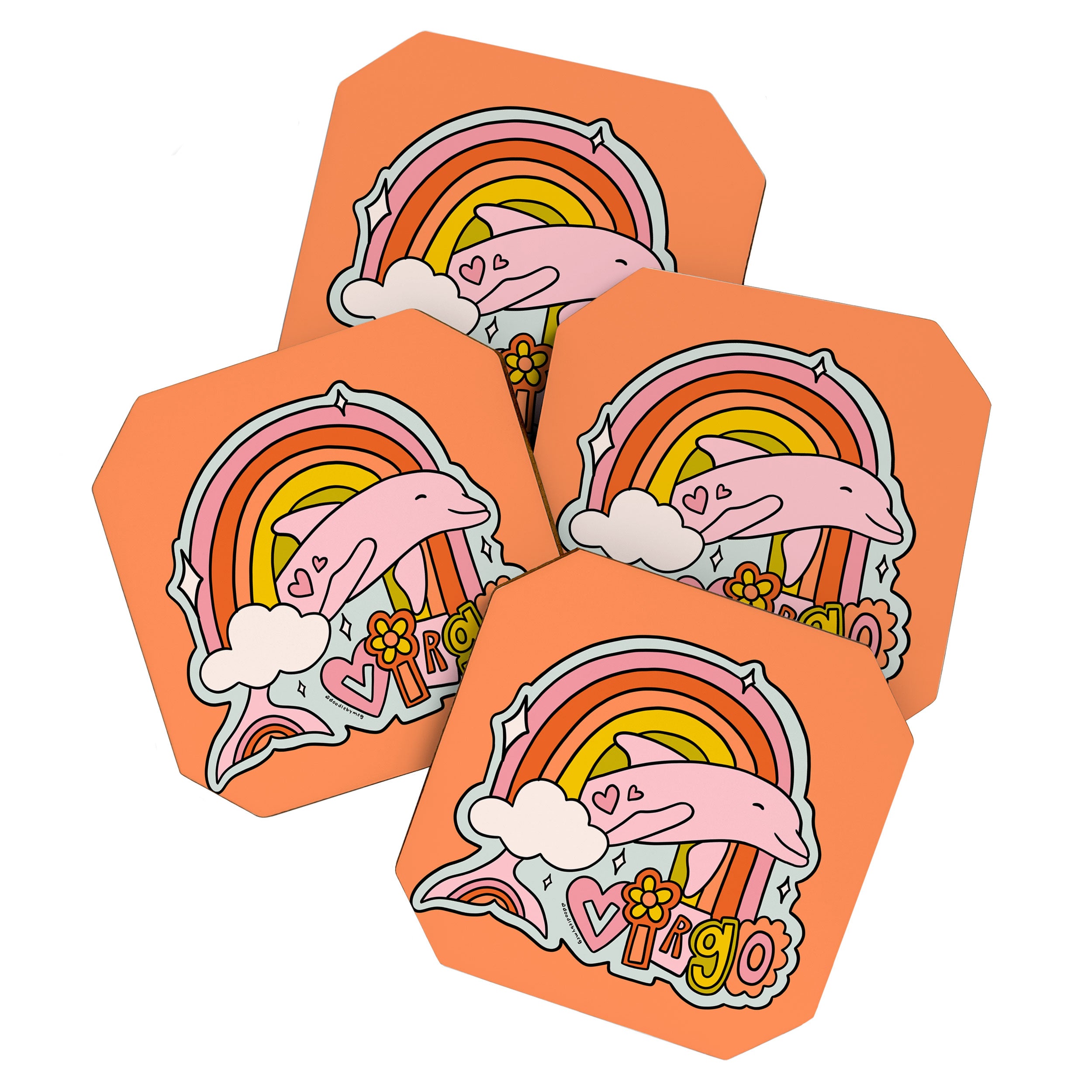 Virgo Dolphin Coaster Gallery Image 1