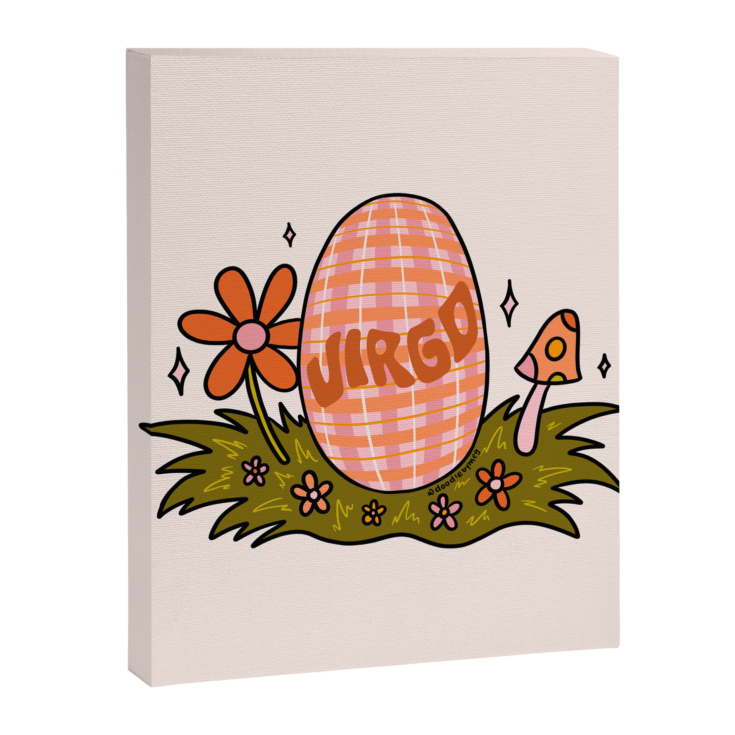 Virgo Easter Egg Canvas Print Gallery Image 8